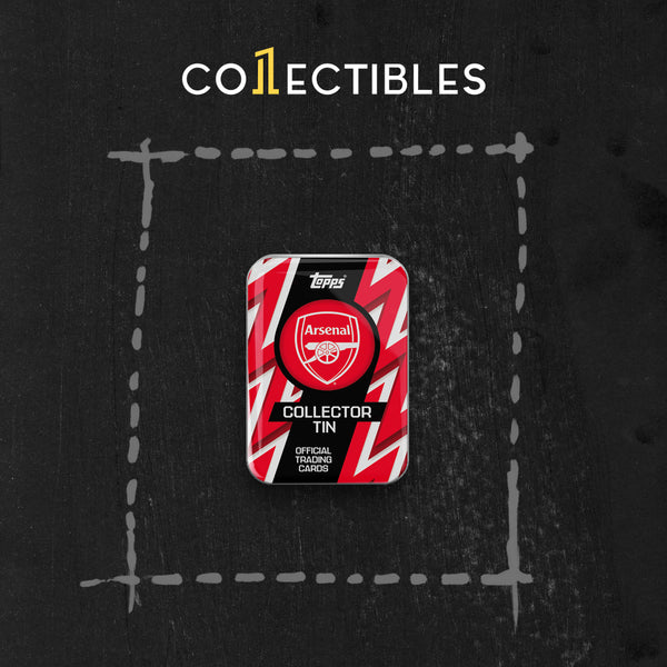 2025-26 Topps Soccer Arsenal Collector Tin